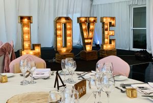 Light - Up -Letters - Wales - Rustic - love - Letters