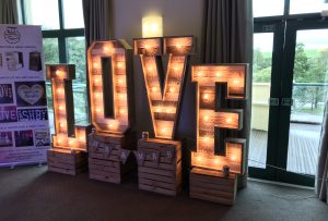 Light - Up -Letters - Wales - Rustic - love - Letters